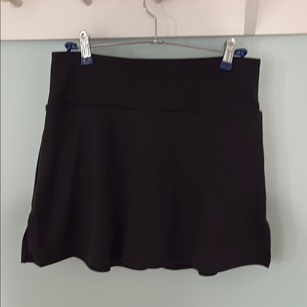 Uniqlo Black Mini Skater Skirt Casual